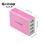 5V5A 多口USB充电器 粉色缩略图2