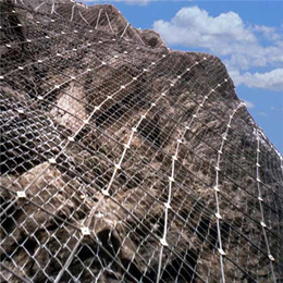 钢绳边坡防护网供应商|边坡柔性防护网|鄂尔多斯边坡防护网