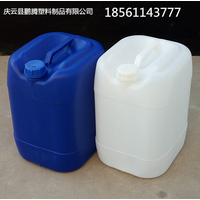 庆云鹏腾供应25升塑料桶25L方形堆码塑料桶25公斤化工塑料桶