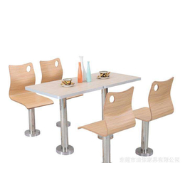 快餐厅桌椅  天津不锈钢餐桌椅