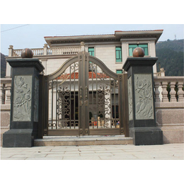 福州鲁班铜门(图)、不锈钢铜门、平和铜门