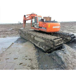 新盛发水上挖掘机公司,邯郸水陆两用挖掘机租赁