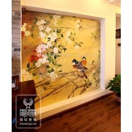 南京*翅膀中心(图),创意墙绘,墙绘