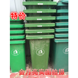 供应塑料垃圾桶工厂加厚垃圾桶街道小区240L环卫垃圾桶缩略图