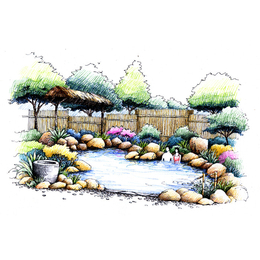 室内小型温泉池设计,保定温泉度假村设计,沐森