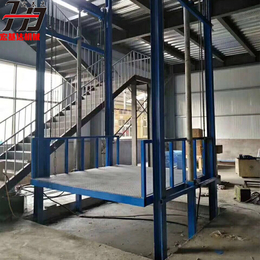 北京导轨式升降货梯 电动液压升降机 工业厂房简易货梯