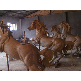 兴达铜雕(图)|铜马供应商|广西铜马