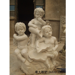 石雕人物 供应精美的石雕儿童人物雕塑 可定制缩略图