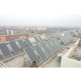 朔州太阳能热水工程|山西乐峰科技|别墅太阳能热水工程