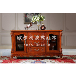*花梨欧式餐桌椅*|欧尔利红木雕刻精美