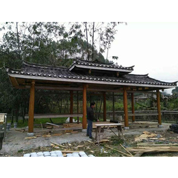 东城区防腐木古建,【北京鸿图】,北京古建长廊多少钱