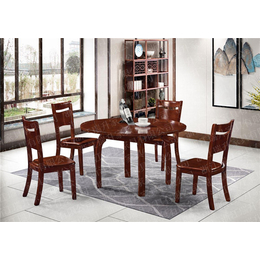 中式橡胶木餐桌品牌_瑞升餐桌椅款式齐全_苏州橡胶木餐桌