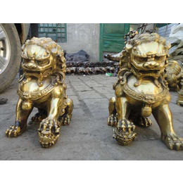大型铜狮子,泽璐铜雕,湖南铜狮子