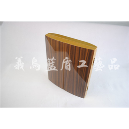 浙江木盒|蓝盾****定制木质礼盒|柏木木盒