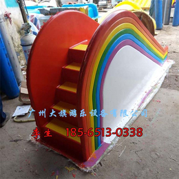 南京戏水小品、大旗游乐设备、彩虹滑梯戏水小品生产