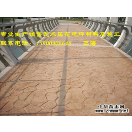 ****承接湘潭地区彩色混凝土施工 供应艺术压花地坪材料销售