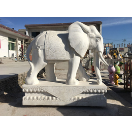 石材大象厂家、门口摆件石大象(在线咨询)、荆门石材大象