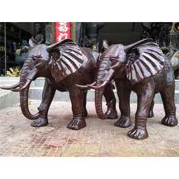 博轩铜雕塑,铜大象雕塑加工厂,贵州铜大象