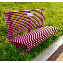 即墨公园椅定制_景观休闲椅供应 4米塑木椅厂家