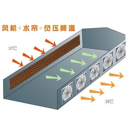 杰诺温控(图)_车间厂房降温湿帘_降温湿帘