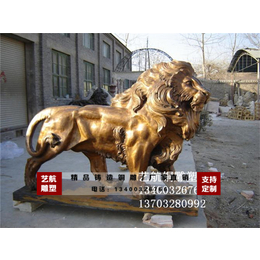 故宫铜门狮、艺航雕塑、上海铜门狮