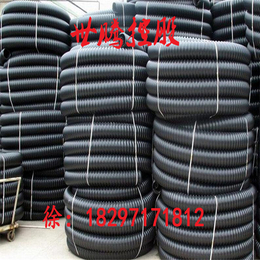 青海厂家生产pe排污波纹管道 塑料双壁波纹管规格