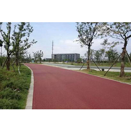彩色沥青路面缺点_北京鲁人景观_彩色沥青