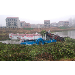 泰州打捞船,全自动水草清理打捞船,水上垃圾树枝打捞船
