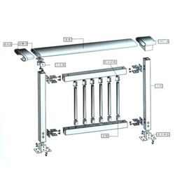 护窗栏杆_烨晨装饰铁艺扶手_护窗栏杆加盟