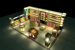 黑河化妆品柜台-天宇展示来电-化妆品柜台制作