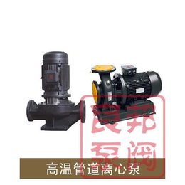 永嘉良邦40-125A型立式单级耐高温管道离心泵