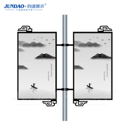 灯杆广告灯箱 路灯道旗灯箱 新式道旗灯箱厂家*定制