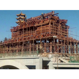 北京古建门楼工程|朝阳区门楼|【北京鸿图】