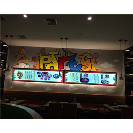 武汉餐厅彩绘_火星墙绘艺术工程_*园餐厅彩绘