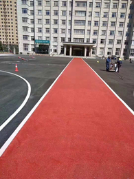 广西南宁彩色路面喷涂剂为道路增添一抹光亮