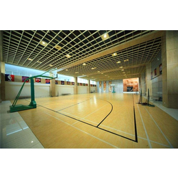 篮球场木地板工程,湖州篮球场木地板,立美体育为你定制
