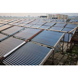 太阳能热水工程-中气能源-太阳能热水工程联箱