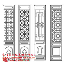 中式仿古门窗|上海仿古门窗|万年红木雕仿古门窗厂