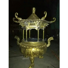 惠州铜香炉,天顺雕塑,开光*用品铜香炉