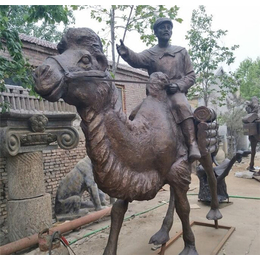 世隆雕塑-骆驼雕塑定制