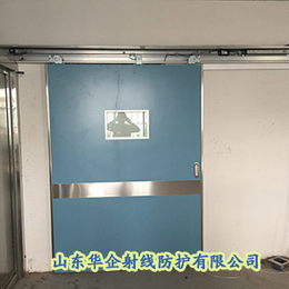 黄南医用铅板防辐射门要怎样来安装-华企防辐射铅门厂家*安装