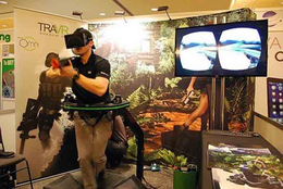 VR游戏跑步机使用效果 VR游戏跑步机性能