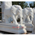 石雕大象生产厂家|爱强石雕|天津石雕大象缩略图1