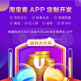 *淘宝客APPU券云淘宝客系统原生开发缩略图