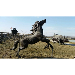 铜铸大型马景观雕塑|铜铸大型马|铜雕厂