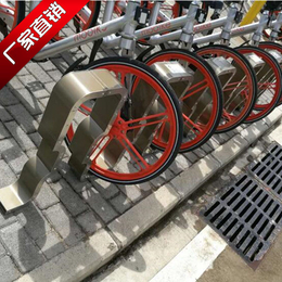 博昌定制(多图)、江西卡位式自行车停车架一对一插入式摆放