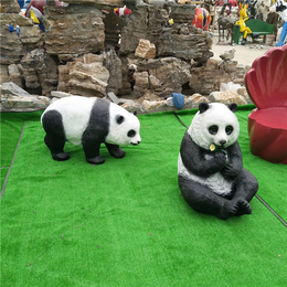 中山玻璃钢熊猫动物雕塑熊猫雕塑价格厂家*