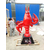 玻璃钢动物彩绘雕塑大虾雕塑缩略图2