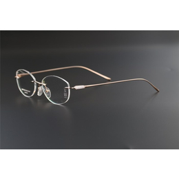 玉山商务钛架眼镜价格-女款18K金眼镜私人定制