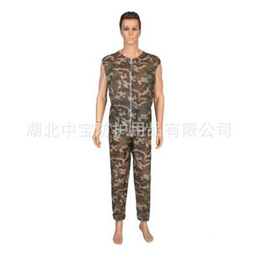 无纺布连体防护服一次性劳保迷彩服畜牧养殖工作服厂家*